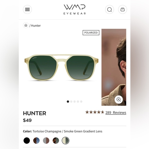 WMP EYEWEAR Hunter Sunglasses